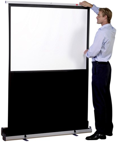 Ecran de projection Nobo portable 122x162cm-2