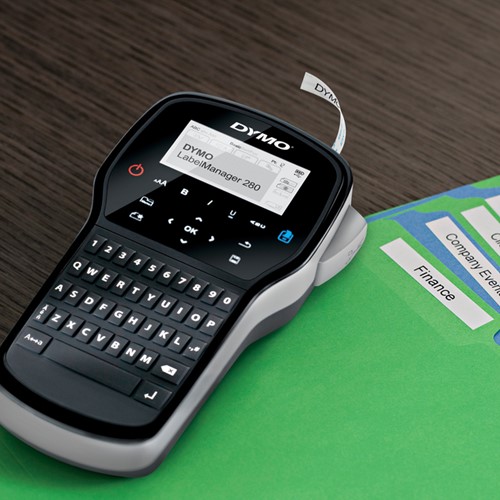 Labelprinter Dymo LabelManager 280 draagbaar qwerty 12mm zwart-4