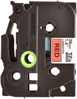 Ruban de letrrage Brother P-Touch TZe-461 standard 36mm noir sur rouge-2