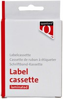 Ruban étiquette Quantore TZe-251 24mmx8m noir sur blanc-3