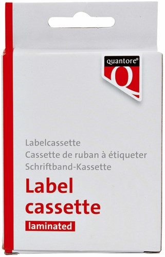Ruban étiquette Quantore TZe-251 24mmx8m noir sur blanc-3
