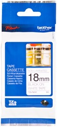 Ruban de lettrage Brother P-Touch TZe-N241 non laminé18mm noir sur blanc