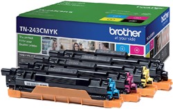 Toner Brother TN-243 noir + 3 couleurs
