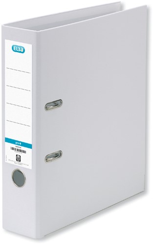 Classeur à levier Elba Smart Pro+ A4 80mm PP blanc