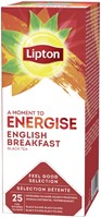 Thé Lipton Energise English Breakfast 25x 1,5g