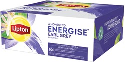 Thé Lipton Energise Earl Grey 100x 1,5g