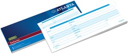 Kwitantieboekje Djois Atlanta 105x297mm 100vel