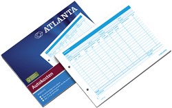 Formulaires frais véhicules Djois Atlanta A5 50 feuilles blanc (NL)
