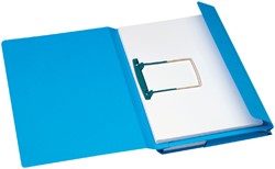 Dossier Combi Secolor Folio 1 rabat carton recyclé 250g bleu