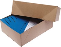 Boîte télescopique CleverPack A4 307x220x108mm p/1000fls brun 10 pièces