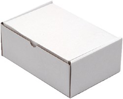 Boîte postale CleverPack carton ondulé 220x160x90mm blanc 5 pièces