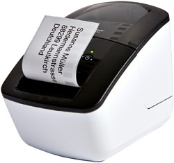 Imprimante d’étiquettes Brother DK QL-700 desktop 62mm blanc