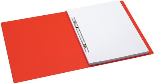 Chemise à lamelle coulissante Secolor A4 carton 100% recyclé 250g rouge