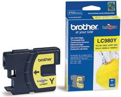 Cartouche d’encre Brother LC-980Y jaune