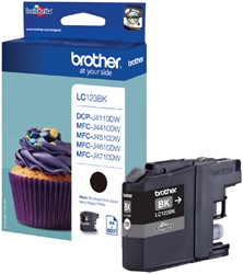 Cartouche d’encre Brother LC-123BK noir