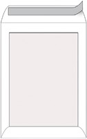 Enveloppe Quantore dos carton P185 185x280mm autocollant blanc 100 pièces-2