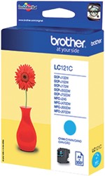 Cartouche d’encre Brother LC-121C bleu