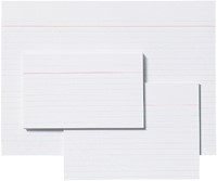 Systeemkaart Aurora 200x150mm lijn met rode koplijn 210gr wit 100 vel-3
