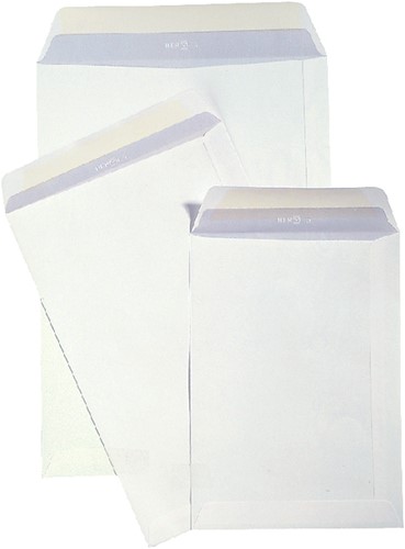 Enveloppe Hermes CA 229x324mm autocollante blanc 250 pièces-2