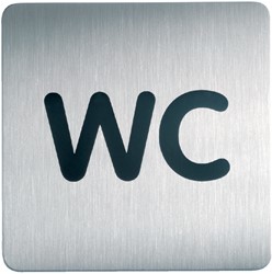 Pictogramme Durable 4957 WC carré 150mm