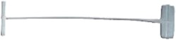 Fil de trame Sigel pour pistolet textile SI-ZB600 25mm nylon incolore 2000 pièces