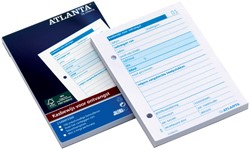 Bloc de caisse Djois Atlanta Recettes A6 100 feuilles