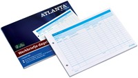 Fiche Suivi de travail quotidien Djois Atlanta A5 50 feuilles