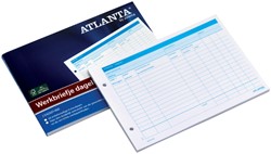 Fiche Suivi de travail quotidien Djois Atlanta A5 50 feuilles