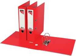 Classeur à levier Quantore A4 80mm PP rouge