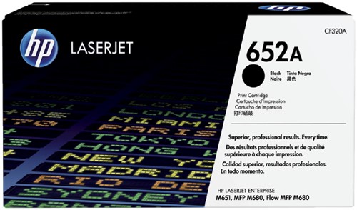 Cartouche toner HP CE320A 652A noir