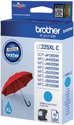 Cartouche d’encre Brother LC-225XLC bleu