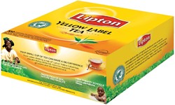 Thé Lipton Yellow Label avec enveloppe 100x 1,5g