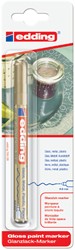 Marqueur peinture edding 780 à base d'huile 0,8mm or blister 1 pièce