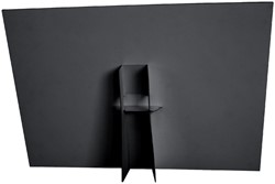 Panneau en mousse avec support A3 178x190mm noir