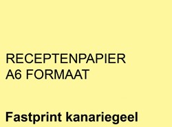 Papier ordonnances Fastprint A6 80g jaune canari 2000 feuilles