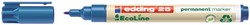 Marqueur edding 25 EcoLine ogive 1mm bleu