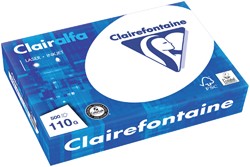 Papier copieur Clairefontaine Clairalfa A4 110g blanc 500 feuilles