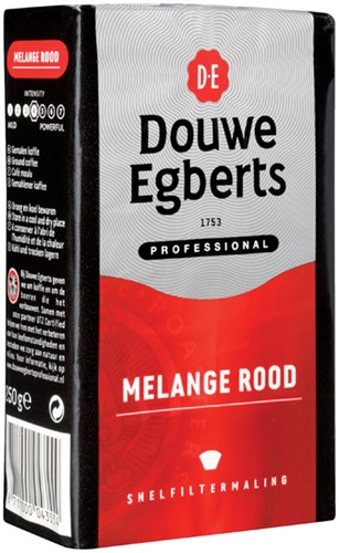 Café moulu pour filtre Douwe Egberts Mélange Rouge 250g-3
