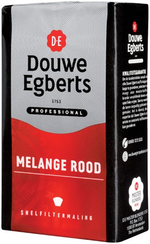 Café moulu pour filtre Douwe Egberts Mélange Rouge 250g-2