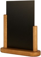 Ardoise de table Securit 170x160x50cm bois teck