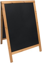 Panneau trottoir Securit 550x850x30mm bois teck
