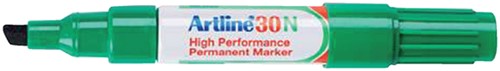 Marqueur Artline 30 biseauté vert 2-5mm