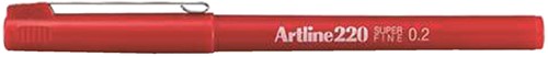 Fineliner Artline 220 ogive Extra Fin rouge
