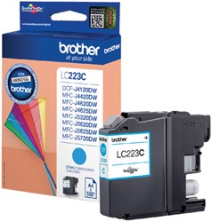 Cartouche d’encre Brother LC-223C bleu