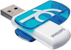 Clé USB 2.0 Philips Vivid USB-A 16Go bleu