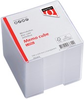Cube mémos Quantore 10x10x9cm transparent 900 feuilles-3