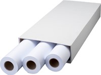 Papier traceur jet d’encre Quantore 914mmx50m 75g 3 rouleaux