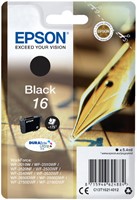 Cartouche d’encre Epson 16 T1621 noir