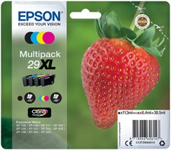 Cartouche d’encre Epson 29XL T2996 noir + 3 couleurs