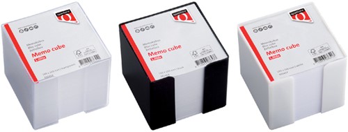 Cube mémos Quantore 10x10x9cm transparent 900 feuilles-2